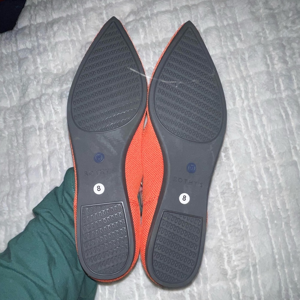 BNWOB Rothys Persimmon Points🧡 - Picture 2 of 3